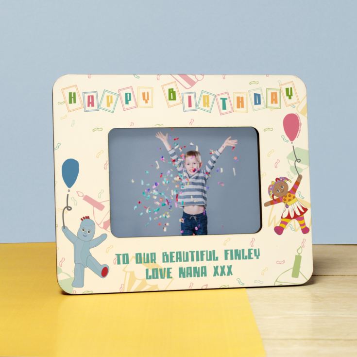 Personalised In The Night Garden Birthday 6 x 4 Photo Frame product image