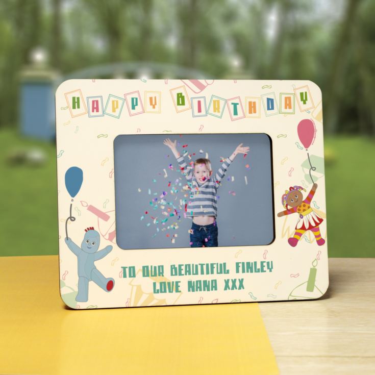 Personalised In The Night Garden Birthday 6 x 4 Photo Frame product image