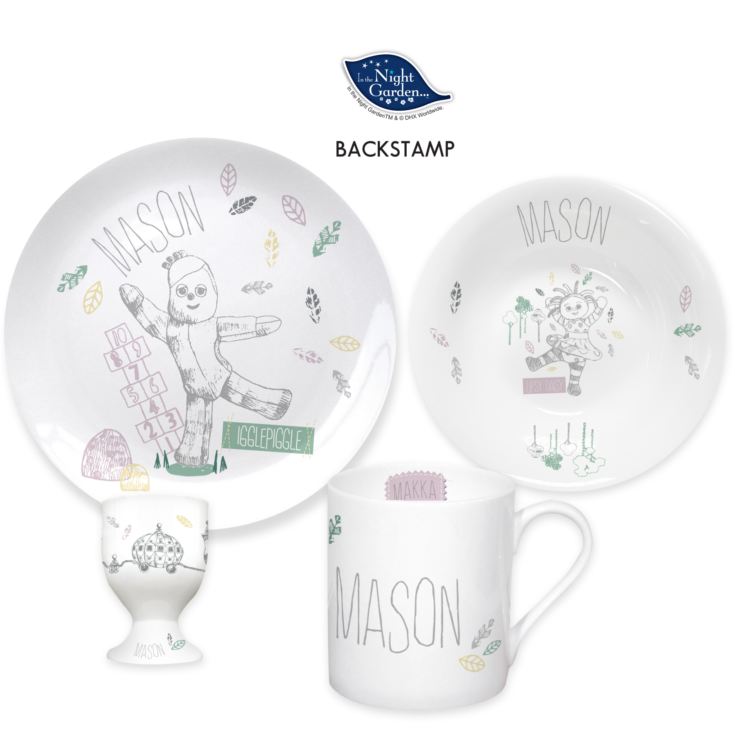 Personalised In The Night Garden Magic Garden Breakfast Set product image