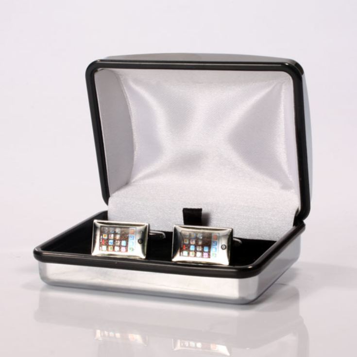 Personalised Smart Phone Cufflinks product image