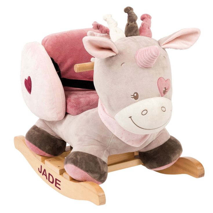 Personalised Nattou Jade The Unicorn Rocker 9 Months Plus product image