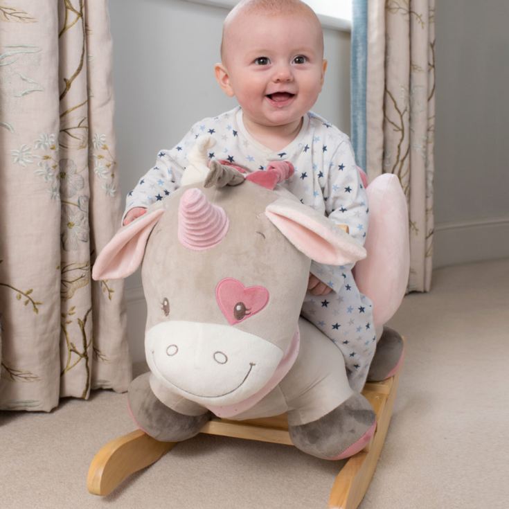 Personalised Nattou Jade The Unicorn Rocker 9 Months Plus product image