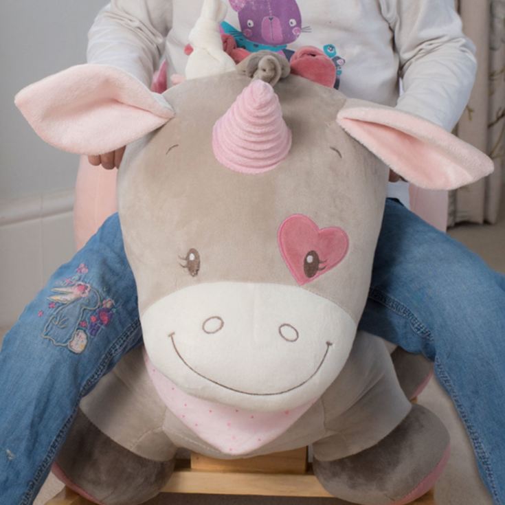 Personalised Nattou Jade The Unicorn Rocker 9 Months Plus product image