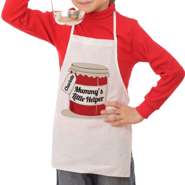 Personalised Mummy's Little Helper Children's Apron product image