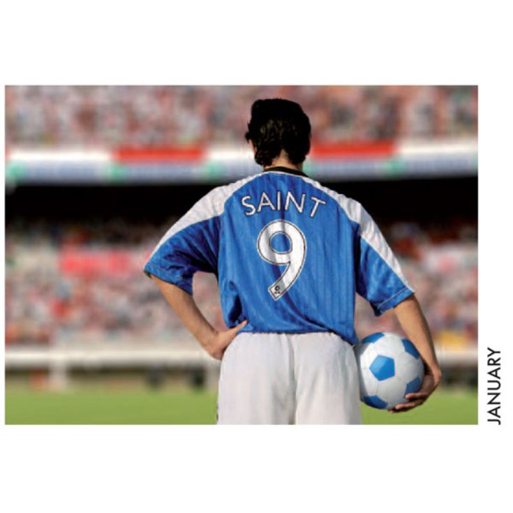 Personalised Football Fan Calendar product image