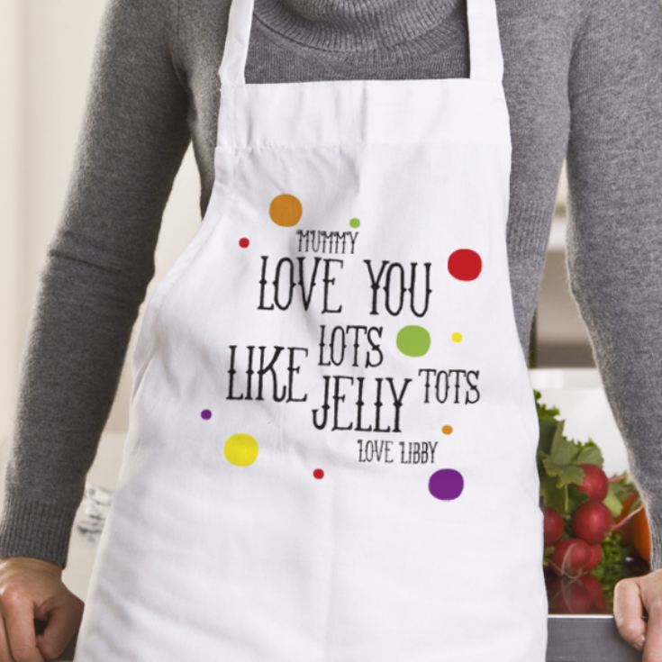 Personalised Jelly Tots Apron product image