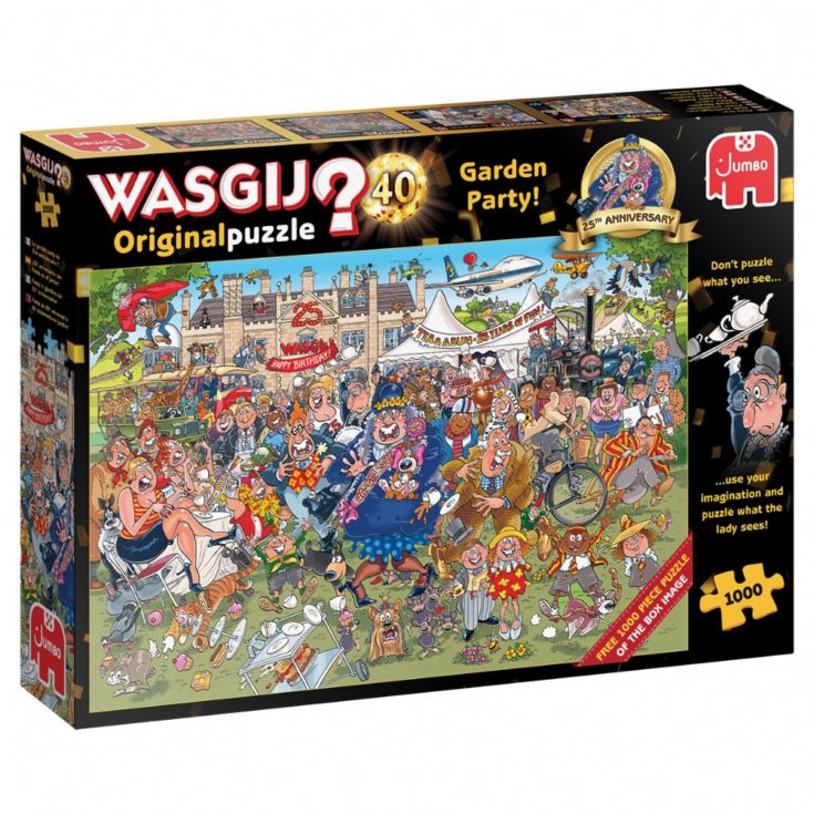 Wasgij Original 40 - 25th Anniversary 2 pack 1000 Piece Jigsaw Puzzle product image