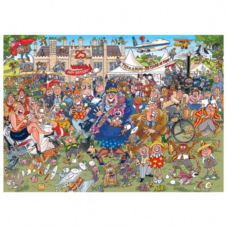 Wasgij Original 40 - 25th Anniversary 2 pack 1000 Piece Jigsaw Puzzle product image