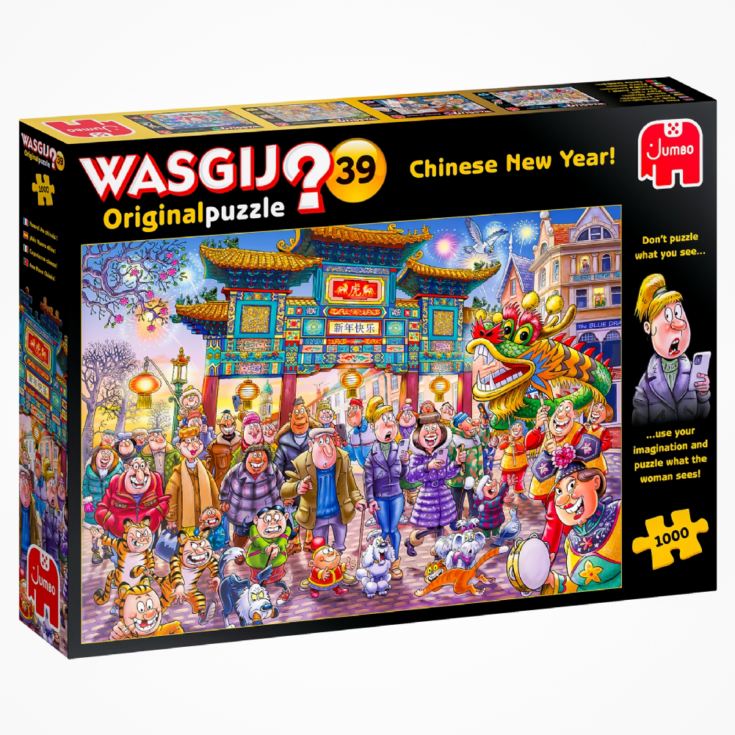 Wasgij Original 39 Chinese New Year 1000 Piece Jigsaw Puzzle product image