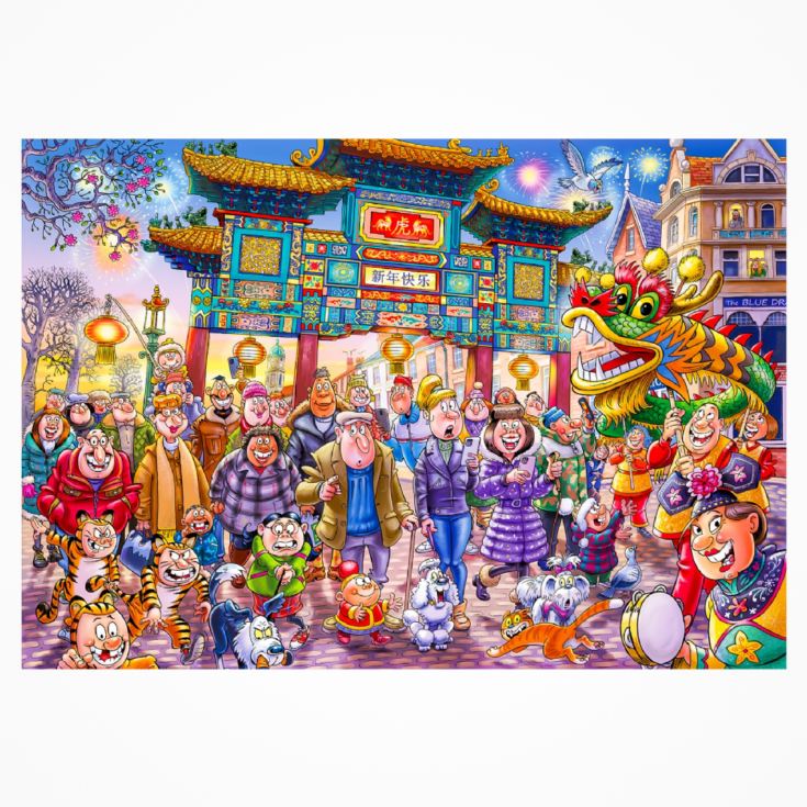 Wasgij Original 39 Chinese New Year 1000 Piece Jigsaw Puzzle product image