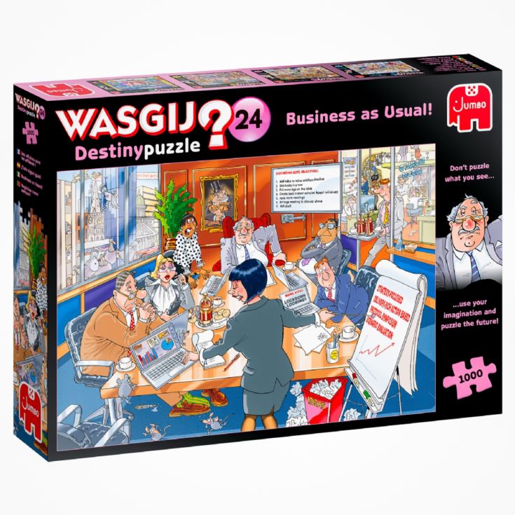 Wasgij Destiny 24 Business as Usual 1000 Piece Jigsaw Puzzle product image