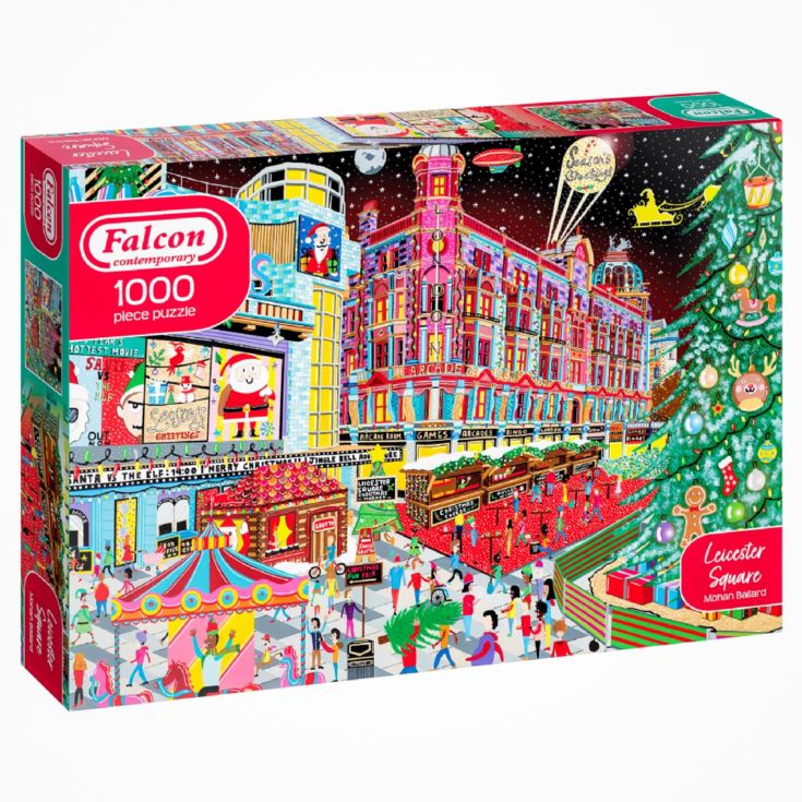 Falcon Contemporary Christmas at Leicester Square 1000 Piece Jigsaw Puzzle product image