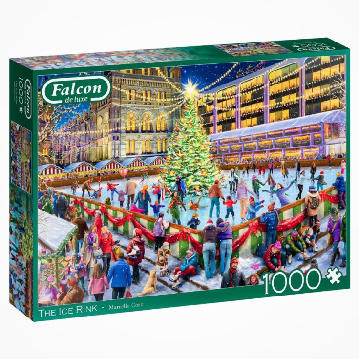 Deluxe Ice Rink 1000 Piece Jigsaw Puzzle product image