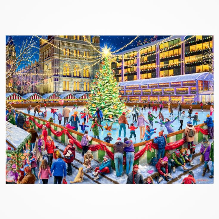 Deluxe Ice Rink 1000 Piece Jigsaw Puzzle product image