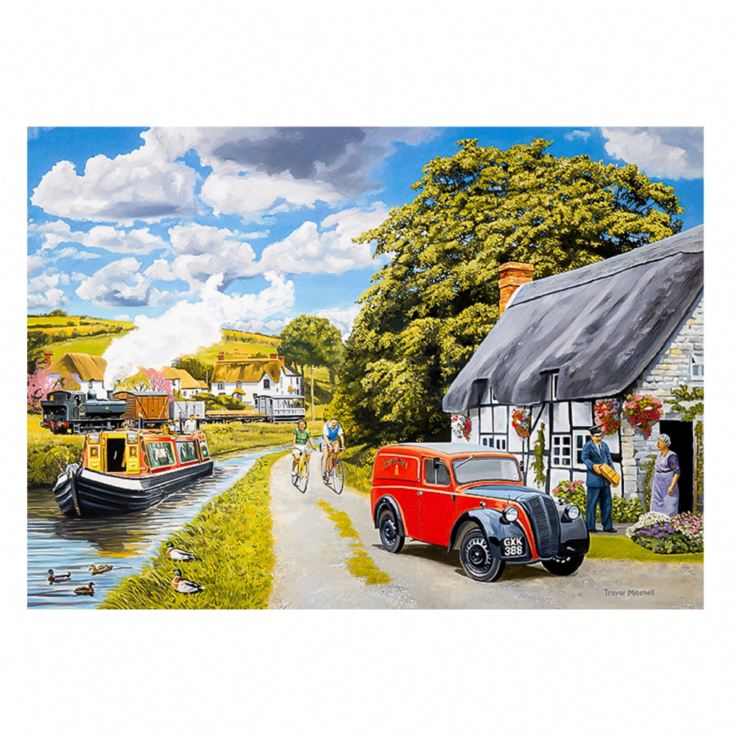 Parcel for Canal Cottage 1000 Piece Falcon Jigsaw Puzzle product image