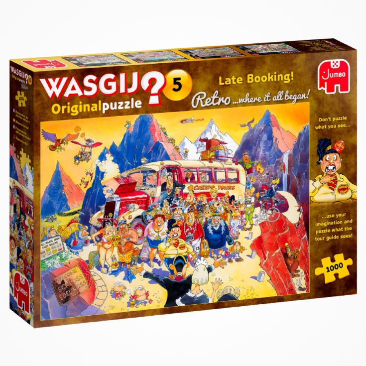Wasgij Original Retro 5 Late Booking Jigsaw Puzzle product image