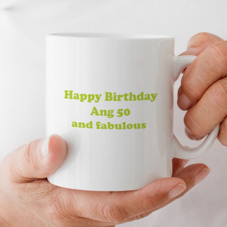 Joke 50th Birthday Mug product image