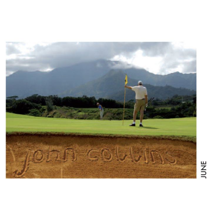 Personalised Golf Calendar product image