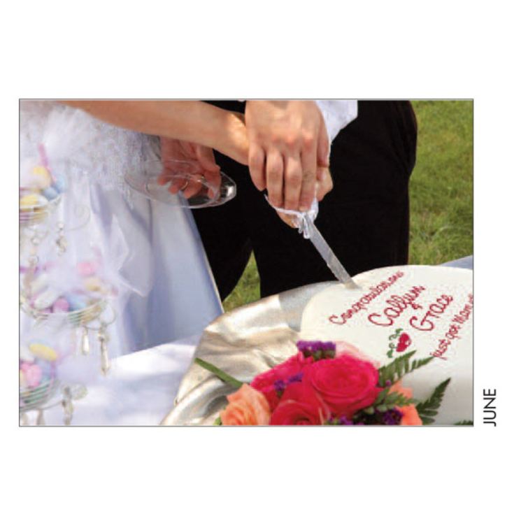 Personalised Wedding Calendar product image