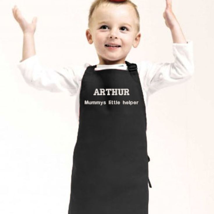 Personalised Embroidered Child's Bib Apron product image