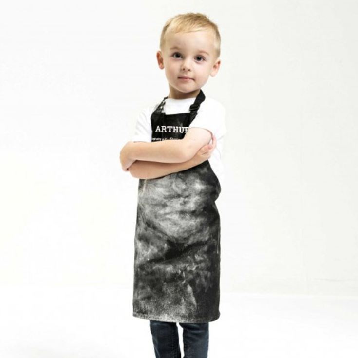 Personalised Embroidered Child's Bib Apron product image