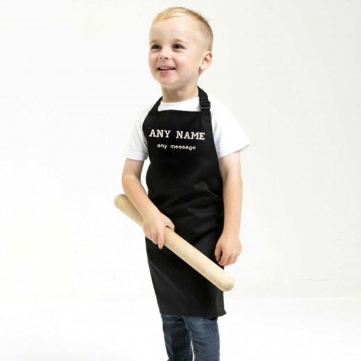 Personalised Embroidered Child's Bib Apron product image