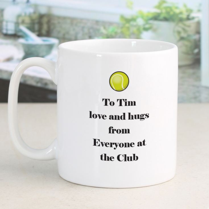 Personalised Kiss My Ace Tennis Mug product image