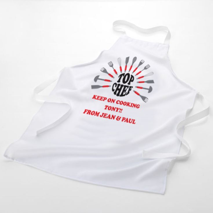Top Chef Personalised Apron product image