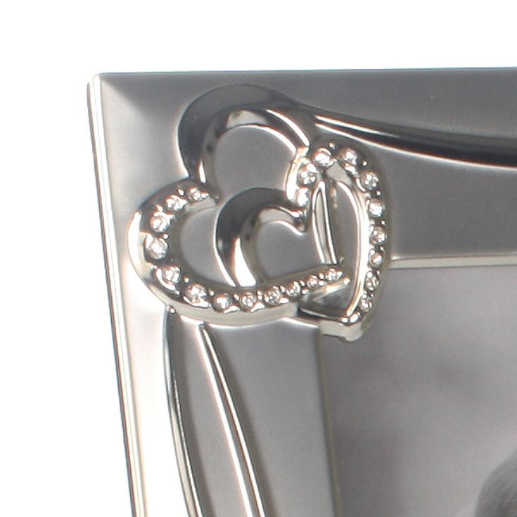 Personalised Entwined Hearts Large Photo Frame 5 x 7" (13 x 18cm) The