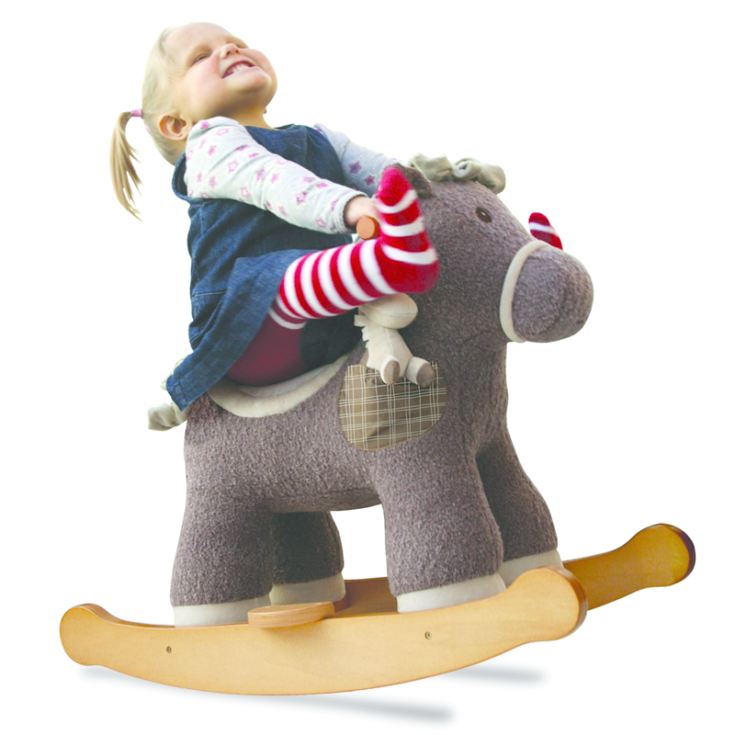 Personalised Bobble & Pip Rocking Horse product image
