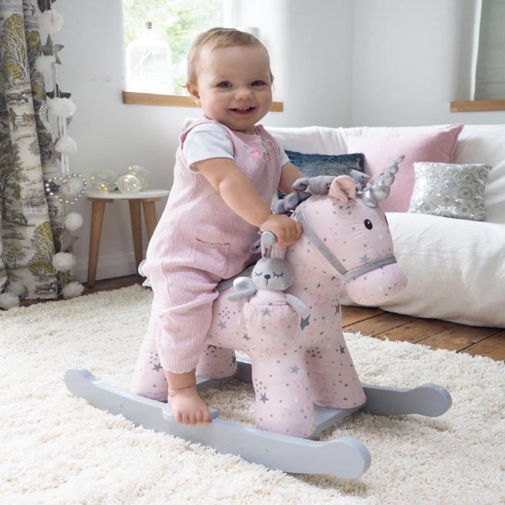 Personalised Celeste And Fae Rocking Unicorn product image