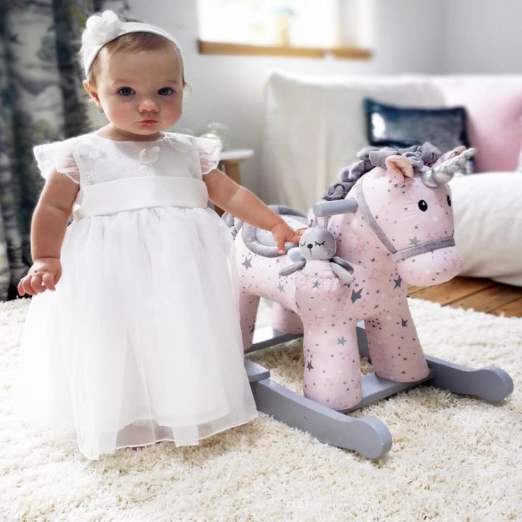 Personalised Celeste And Fae Rocking Unicorn product image