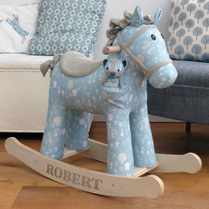 personalised rocking horse