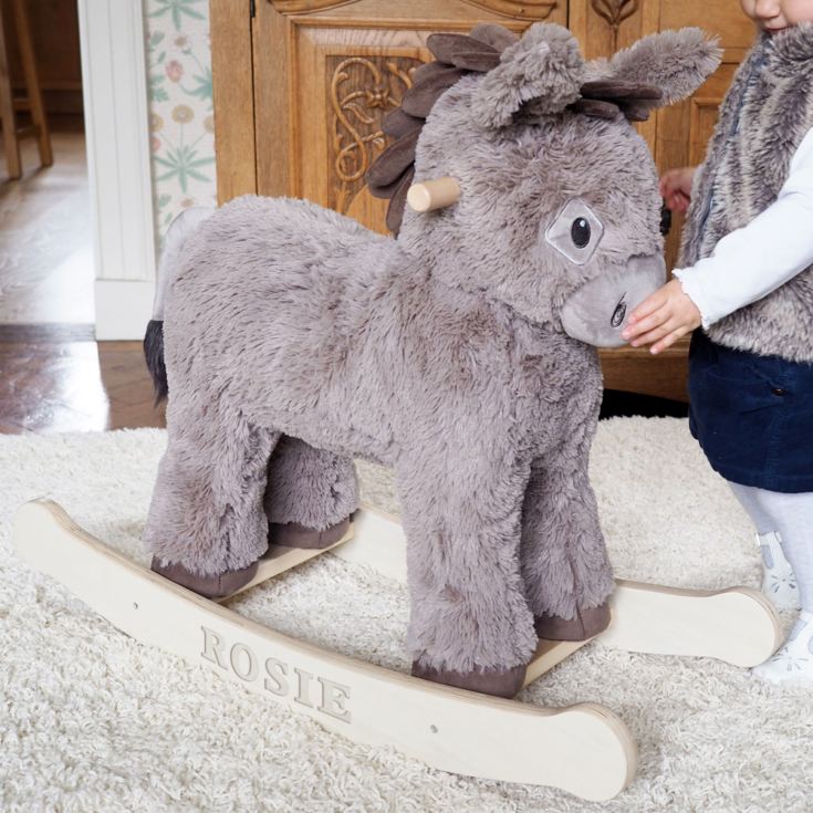 Personalised Norbert Rocking Donkey 12 Months + product image