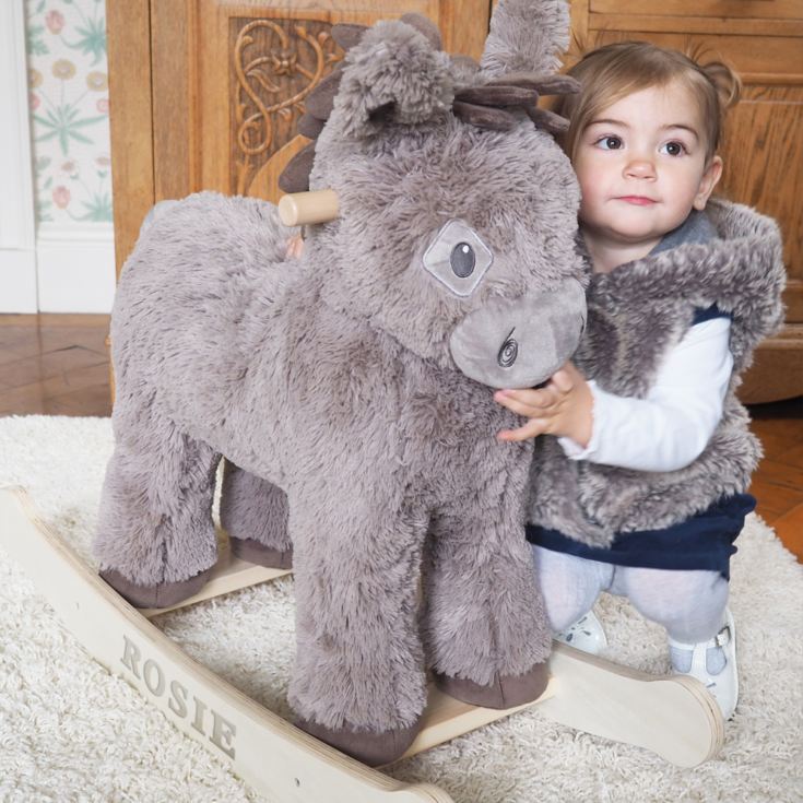 Personalised Norbert Rocking Donkey 12 Months + product image