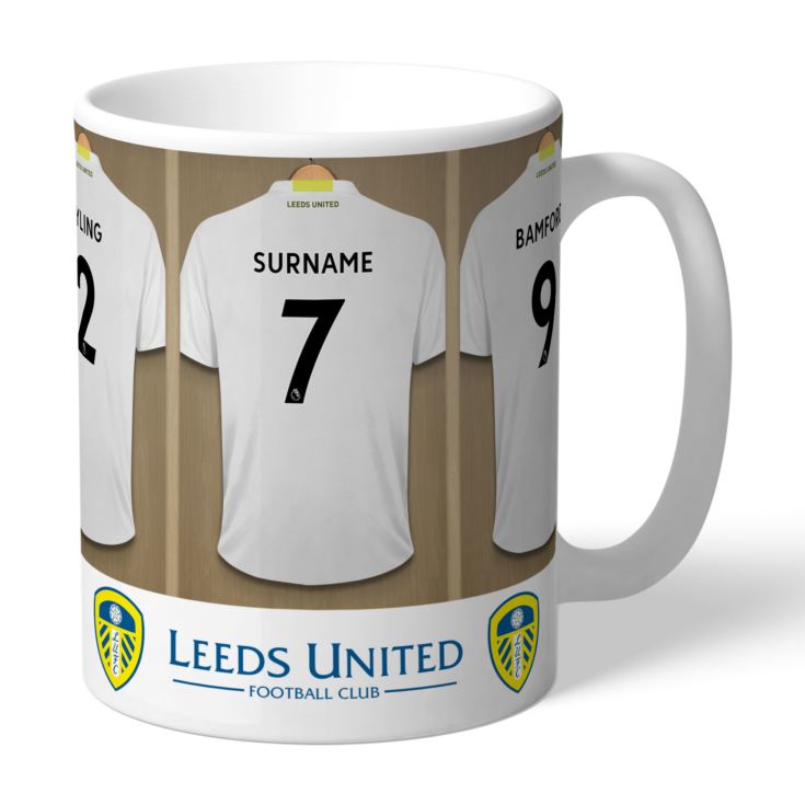 Personalised Leeds United FC Dressing Room Mug product image