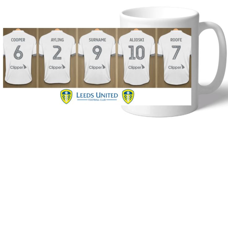 Personalised Mug Leeds United Football Fan Gift