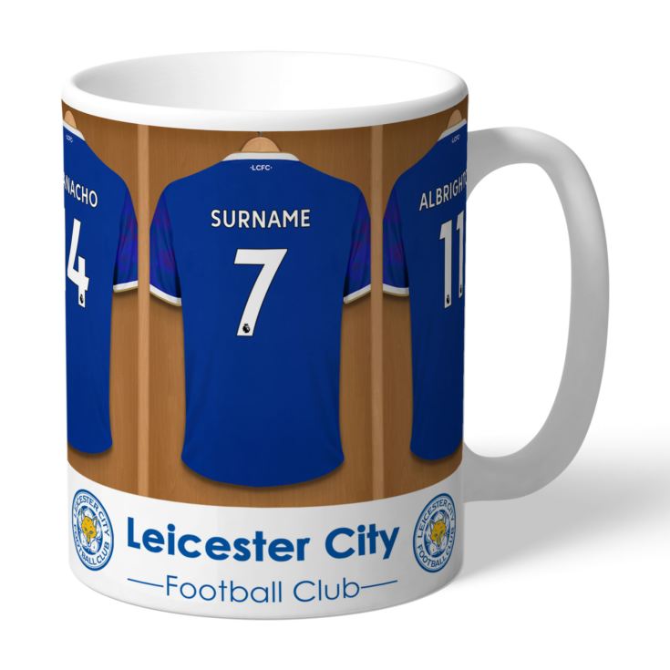 Personalised Leicester City FC Dressing Room Mug product image