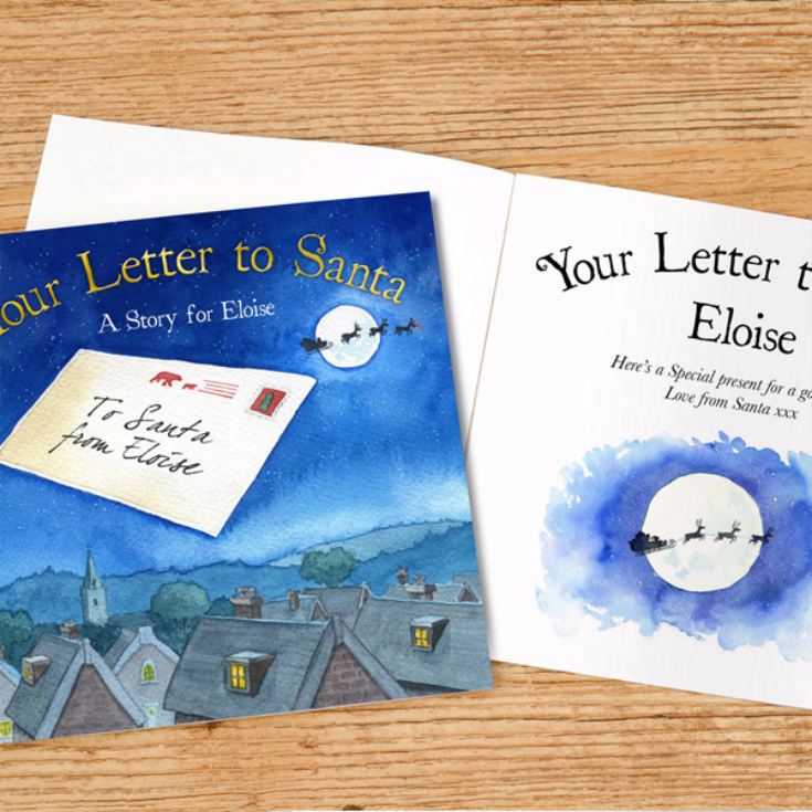 Your Letter to Santa Personalised Book product image