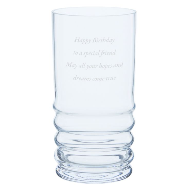 Dartington Personalised Wibble Hurricane Candle Holder The Gift