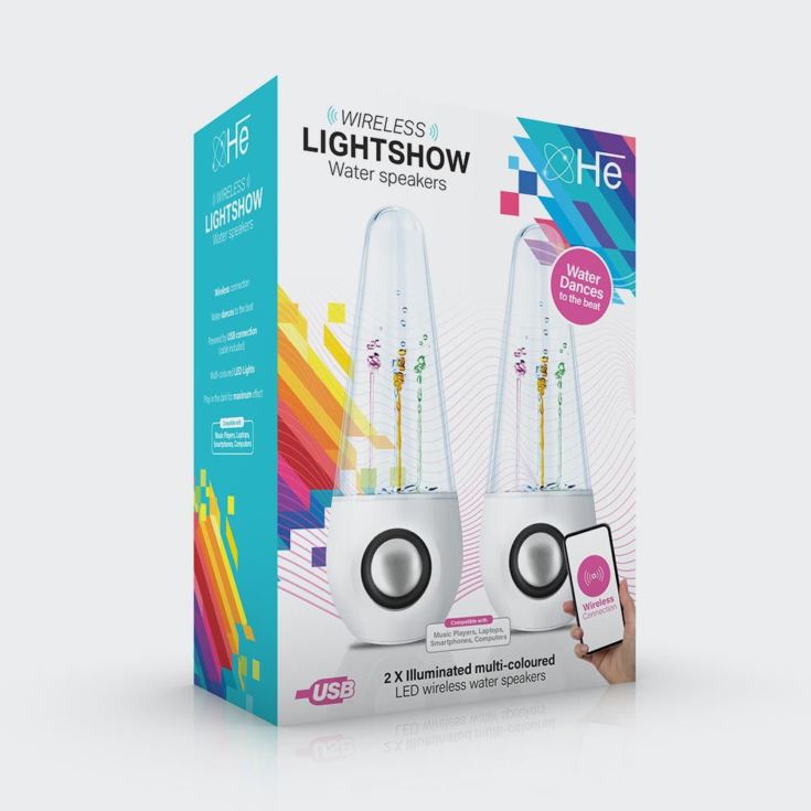Wireless Lightshow Water Speakers product image
