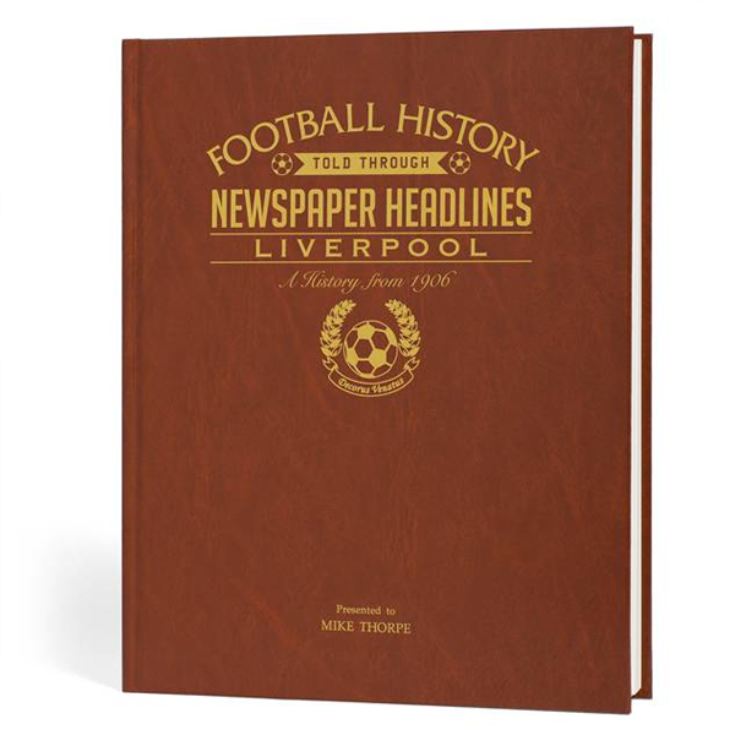 Personalised Liverpool Football Book product image