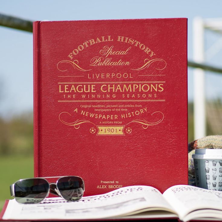 Liverpool League Champions – The Winning Seasons Newspaper Book product image