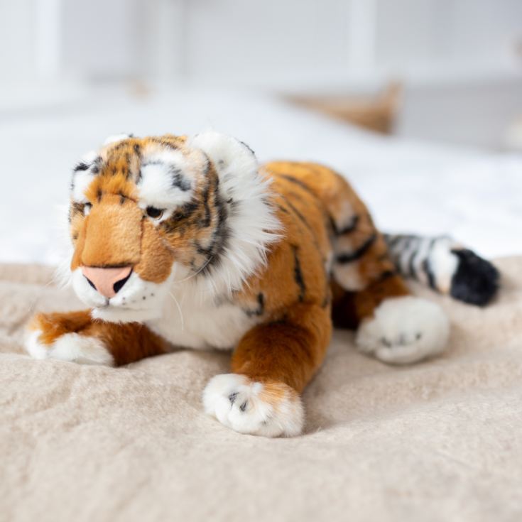 cuddly toy tiger