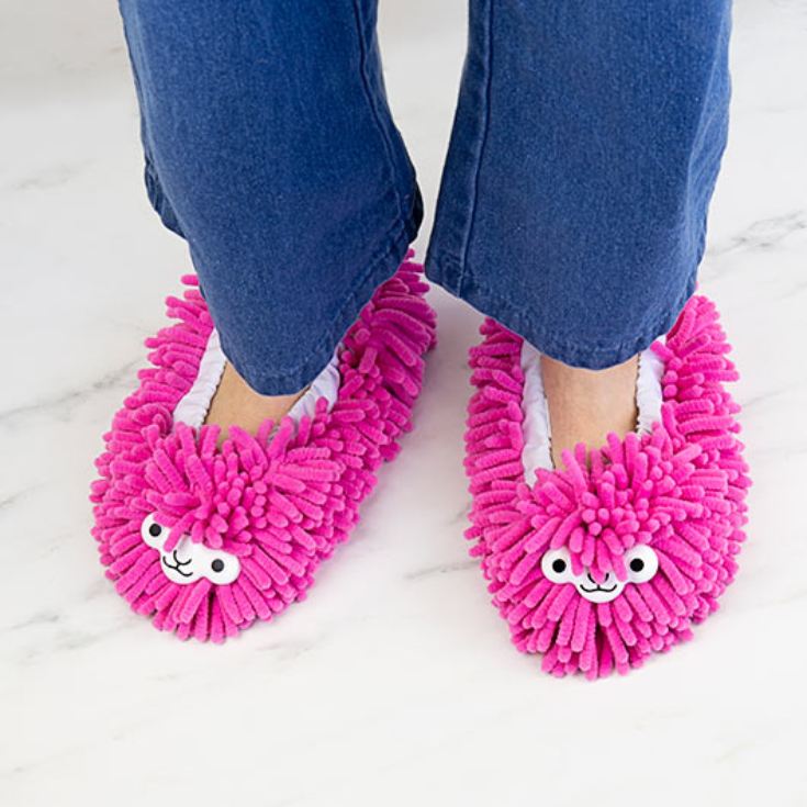 Llama Cleaning Slippers product image
