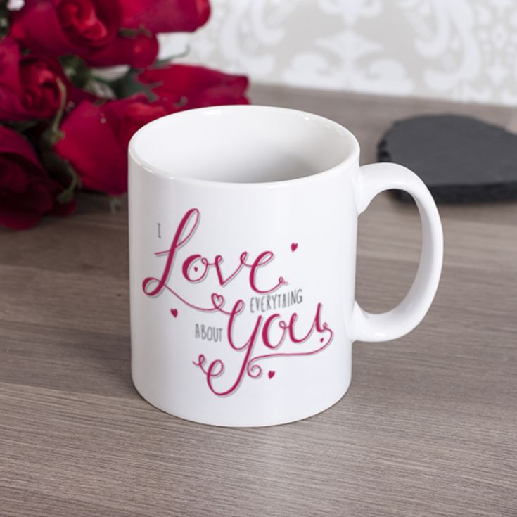 Personalised I Love Everything About You Mug product image