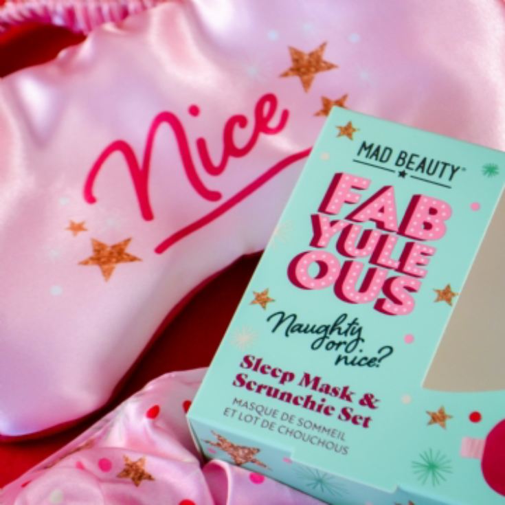 FabYuleOus Sleep Mask and Scrunchie set product image