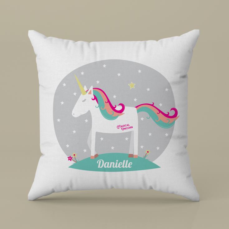 Personalised Magical Unicorn Cushion product image