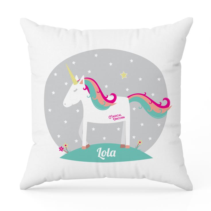 Personalised Magical Unicorn Cushion product image