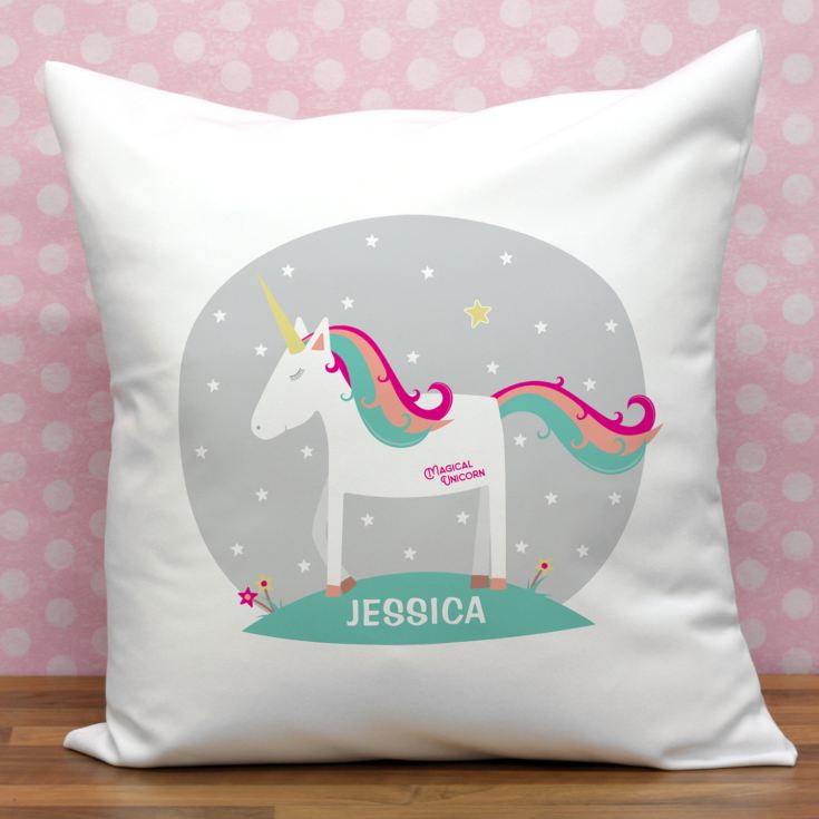 Personalised Magical Unicorn Cushion The Gift Experience